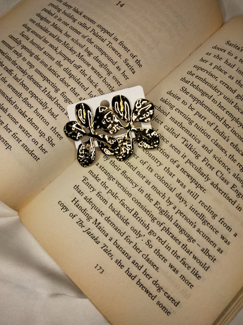 Flower Luxe Stainless Steel Earrings