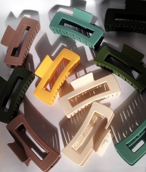 Pinterest inspired Matte large claw clip