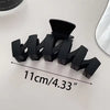 Pinterest Inspired French Matte Claw Clip